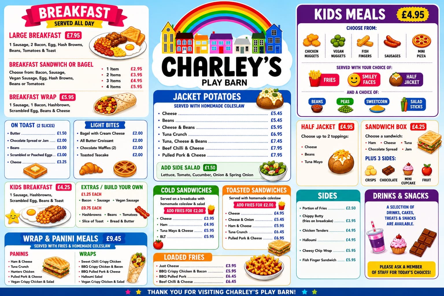 Our Menu