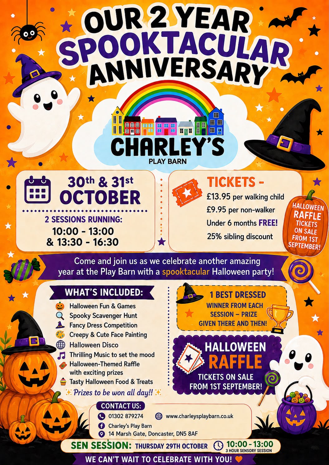 SEN Halloween & Anniversary Party